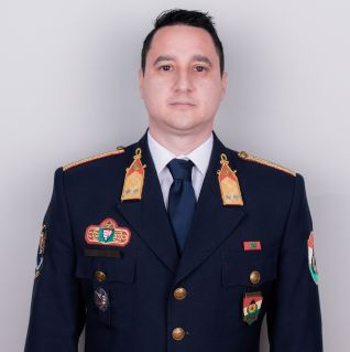 Gáti Ádám tű. alezredes fotója