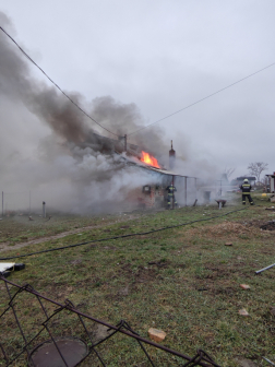A lángoló ház Maroslelén
