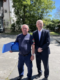 Vecsernyés Imre fia és a díjazott